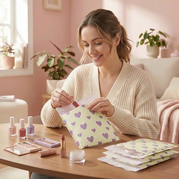 15 Pack 6x10 Purple Heart Bubble Mailers Padded Envelopes Shipping Supplies - Picture 2 of 4